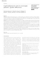 prikaz prve stranice dokumenta Leptin/adiponectin Ratio in Overweight Patients - Gender Differences