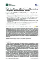 prikaz prve stranice dokumenta Peptic Ulcer Disease: a Brief Review of Conventional Therapy and Herbal Treatment Options