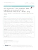 prikaz prve stranice dokumenta Early Detection of COPD Patients in GOLD 0 Population: an Observational Non-interventional Cohort Study - MARKO Study