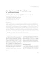 prikaz prve stranice dokumenta Our Experience with Virtual Endoscopy of Paranasal Sinuses