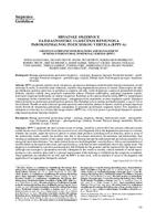 prikaz prve stranice dokumenta Hrvatske smjernice za dijagnostiku i liječenje benignoga paroksizmalnog pozicijskog vertiga (BPPV-a)